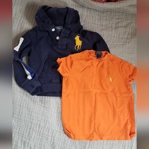 Polo by Ralph Lauren Kids Sweatshirt And Tshirt, 4t